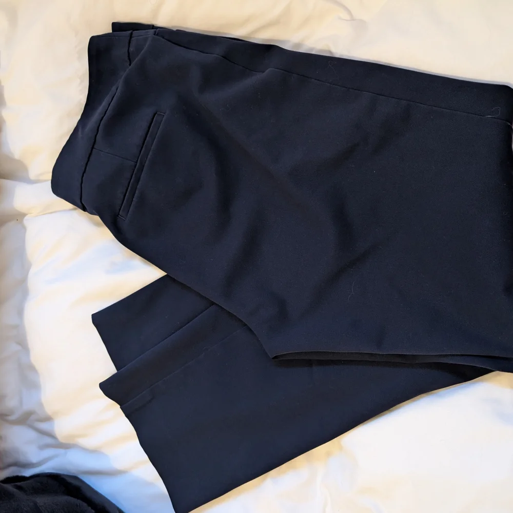 Classic Navy Trousers - Picture 1 of 3